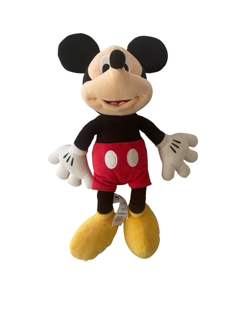 Disney Large Mickey Mouse Plush - Black, Red, Yellow, Cream, White - Picture 2 of 6